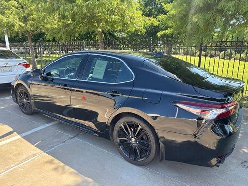 Midnight Black Metallic 2022 Toyota Camry XSE