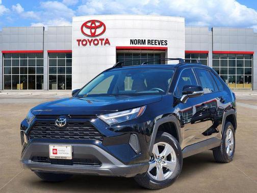 Midnight Black Metallic 2025 Toyota RAV4 XLE