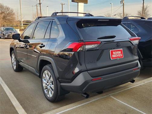 Midnight Black Metallic 2025 Toyota RAV4 XLE Premium