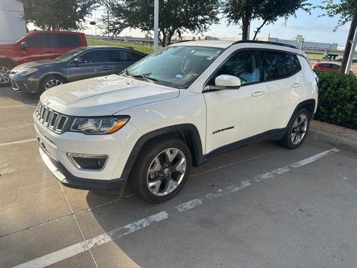 White Clearcoat 2020 Jeep Compass Limited