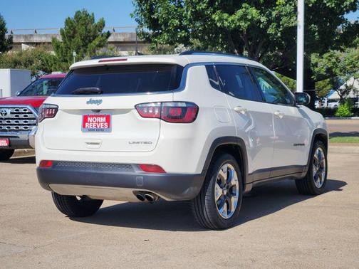 White Clearcoat 2020 Jeep Compass Limited