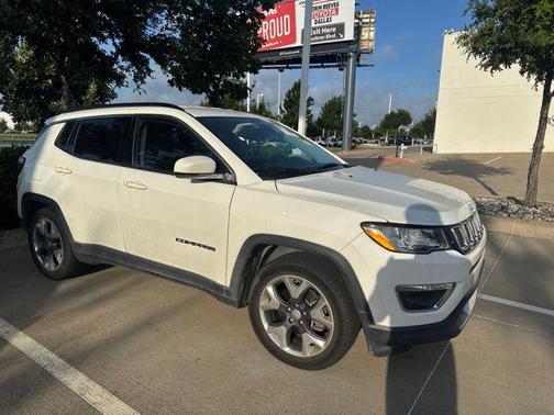 White Clearcoat 2020 Jeep Compass Limited