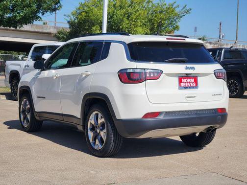 White Clearcoat 2020 Jeep Compass Limited