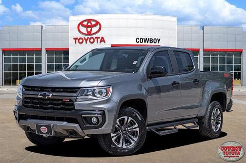 Satin Steel Metallic 2021 Chevrolet Colorado Z71