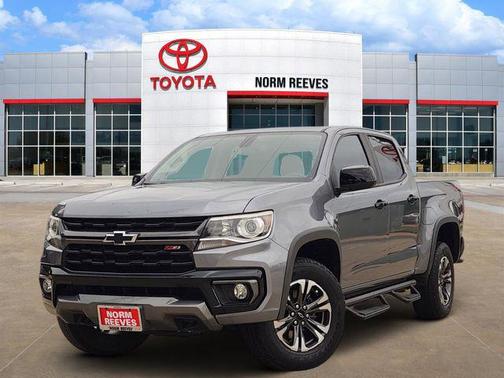 Satin Steel Metallic 2021 Chevrolet Colorado Z71