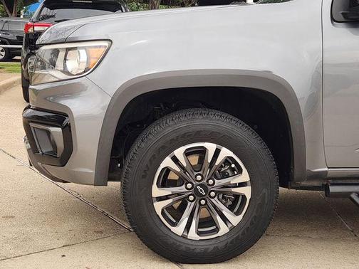 Satin Steel Metallic 2021 Chevrolet Colorado Z71