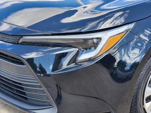 Midnight Black Metallic 2024 Toyota Corolla Hybrid LE