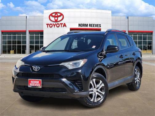 Black 2017 Toyota RAV4 LE