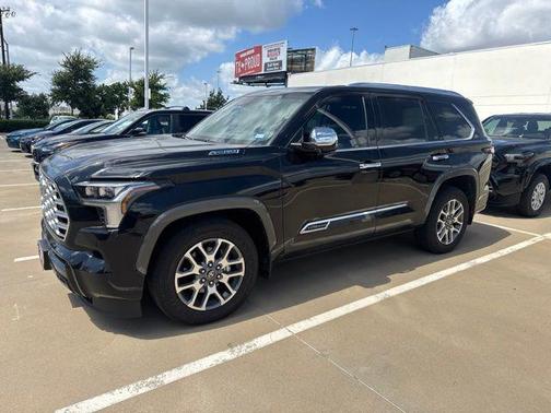Midnight Black Metallic 2026 Toyota Sequoia 1794 Edition