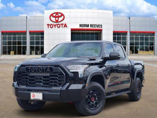 Midnight Black Metallic 2026 Toyota Tundra Hybrid TRD Pro