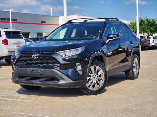 Midnight Black Metallic 2021 Toyota RAV4 XLE Premium