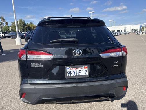 Jet Black 2023 Toyota Corolla Cross LE