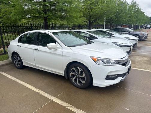 White Orchid Pearl 2016 Honda Accord EX-L