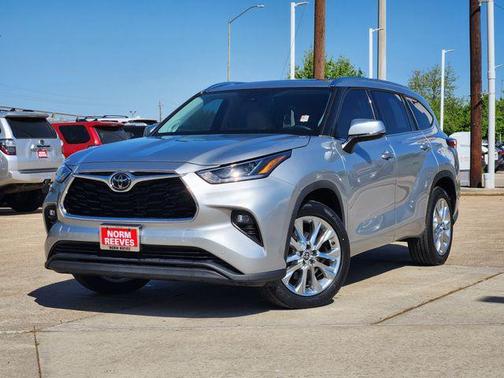Celestial Silver Metallic 2023 Toyota Highlander Limited