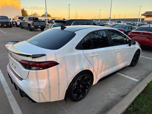 Ice Cap/Midnight Black Metallic 2025 Toyota Corolla FX