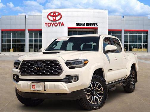 White 2022 Toyota Tacoma TRD Sport