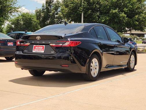 Midnight Black Metallic 2026 Toyota Camry LE