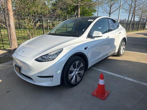 Pearl White Multi-Coat 2021 Tesla Model Y Long Range Dual Motor All-Wheel Drive