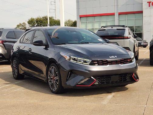 Gravity Gray 2023 Kia Forte GT