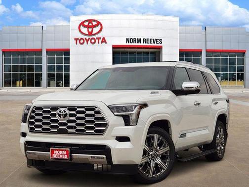 Wind Chill Pearl 2026 Toyota Sequoia Capstone