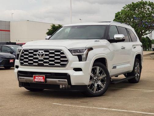 Wind Chill Pearl 2026 Toyota Sequoia Capstone