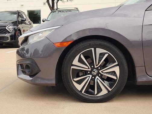 Modern Steel Metallic 2018 Honda Civic EX-T