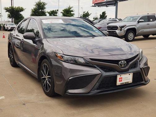 Predawn Gray Mica 2021 Toyota Camry SE