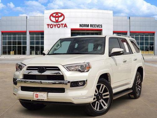 White 2024 Toyota 4Runner Limited