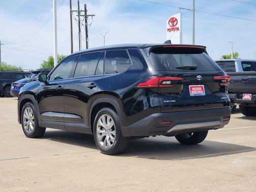 Midnight Black Metallic 2024 Toyota Grand Highlander Limited