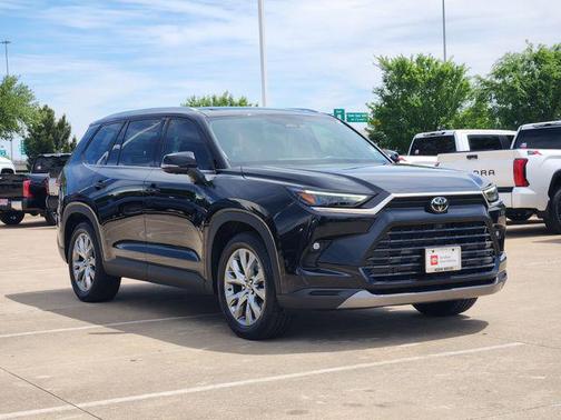 Midnight Black Metallic 2024 Toyota Grand Highlander Limited