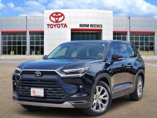 Midnight Black Metallic 2024 Toyota Grand Highlander Limited