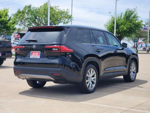 Midnight Black Metallic 2024 Toyota Grand Highlander Limited
