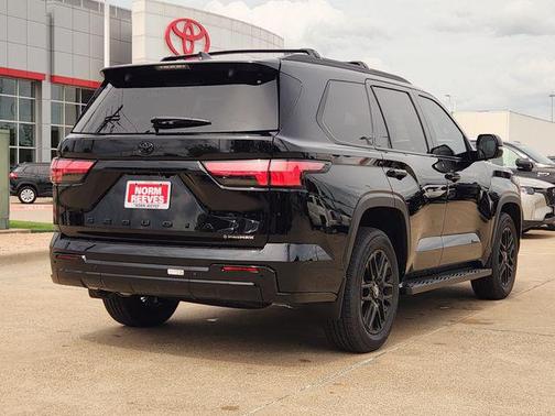 Midnight Black Metallic 2026 Toyota Sequoia Limited