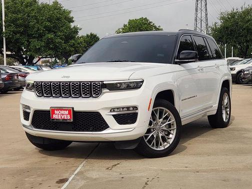 Bright White Clearcoat 2024 Jeep Grand Cherokee Summit