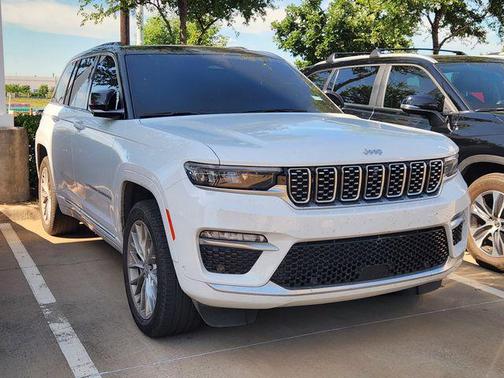 Bright White Clearcoat 2024 Jeep Grand Cherokee Summit