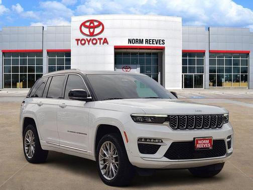 Bright White Clearcoat 2024 Jeep Grand Cherokee Summit