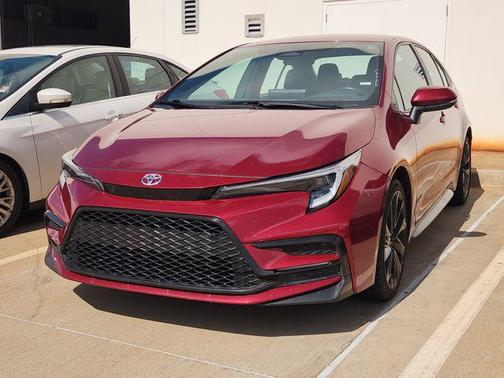 Ruby Flare Pearl 2024 Toyota Corolla SE