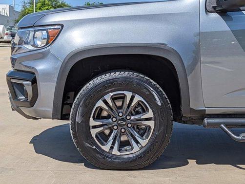 Satin Steel Metallic 2021 Chevrolet Colorado Z71