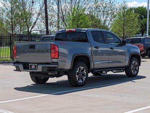 Satin Steel Metallic 2021 Chevrolet Colorado Z71