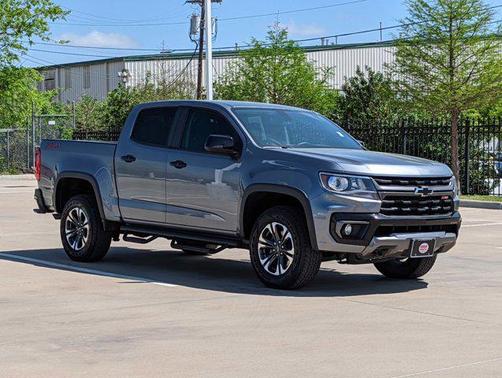 Satin Steel Metallic 2021 Chevrolet Colorado Z71