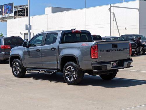 Satin Steel Metallic 2021 Chevrolet Colorado Z71