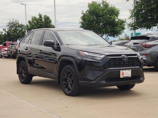 Midnight Black Metallic 2025 Toyota RAV4 LE