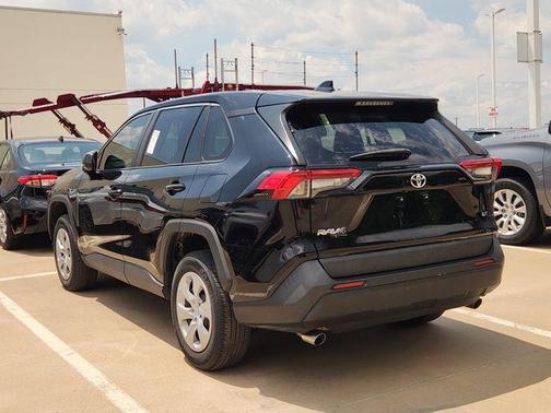 Midnight Black Metallic 2024 Toyota RAV4 LE