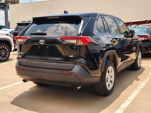 Midnight Black Metallic 2024 Toyota RAV4 LE