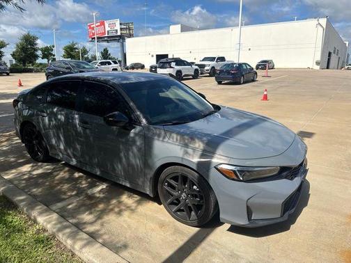 Urban Gray Pearl 2025 Honda Civic Sport
