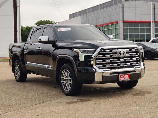 Midnight Black Metallic 2024 Toyota Tundra 1794 Edition