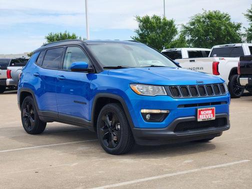 Laser Blue Pearlcoat 2020 Jeep Compass Latitude
