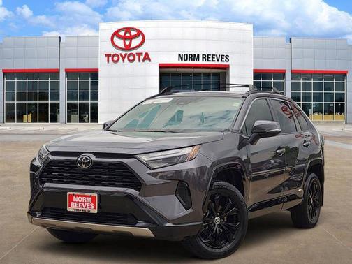 Magnetic Gray Metallic 2025 Toyota RAV4 Hybrid SE