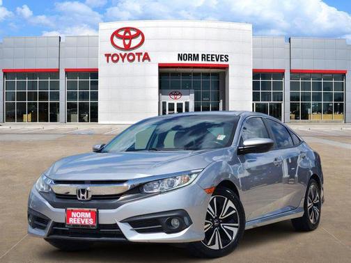 Lunar Silver Metallic 2017 Honda Civic EX-L