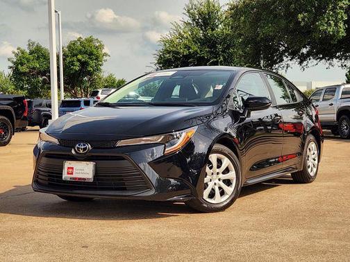 Midnight Black Metallic 2024 Toyota Corolla LE